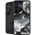 Urban Camouflage Black Galaxy S25 Kickstand Case